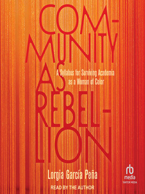 cover image of Community as Rebellion
